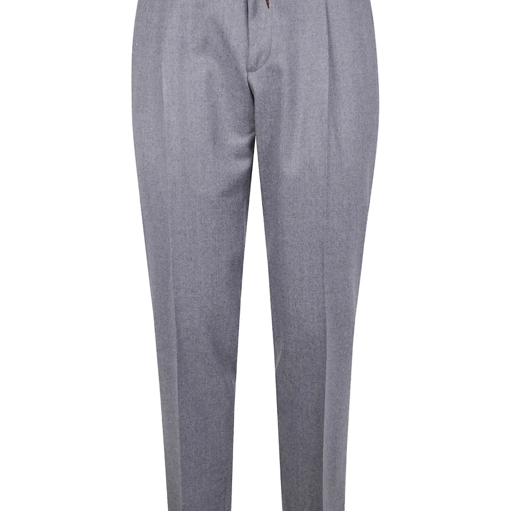 Прямые брюки с кулиской