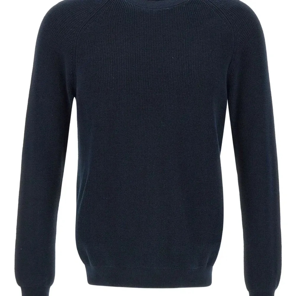 свитер в рубчик с рукавами реглан