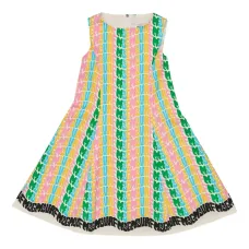 Платье без рукавов с логотипом