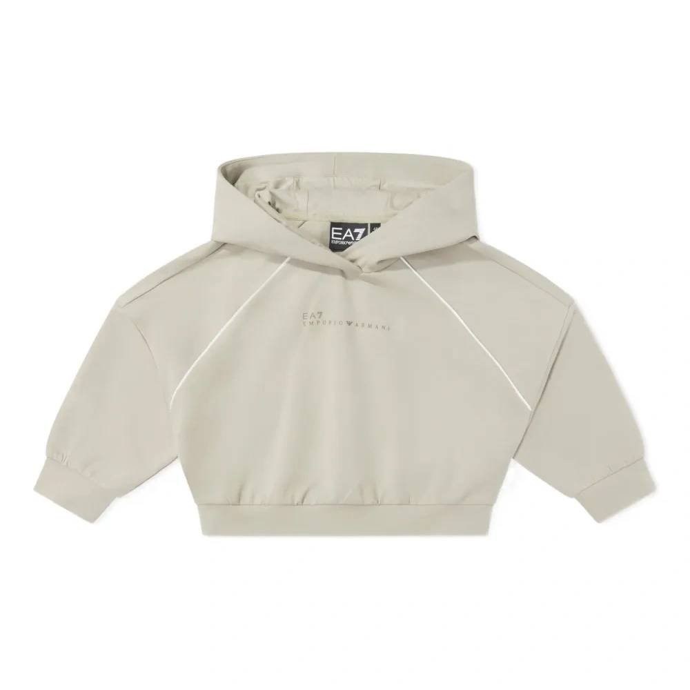 Укороченный топ с капюшоном