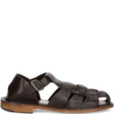 Плетеные босоножки