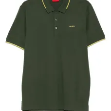 рубашка поло с контрастной отделкой