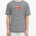 декорированная футболка в полоску