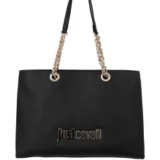 Сумка-тоут с цепочкой и логотипом