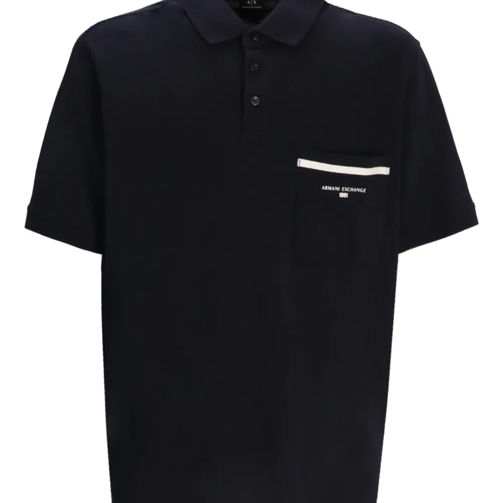 рубашка поло с карманом