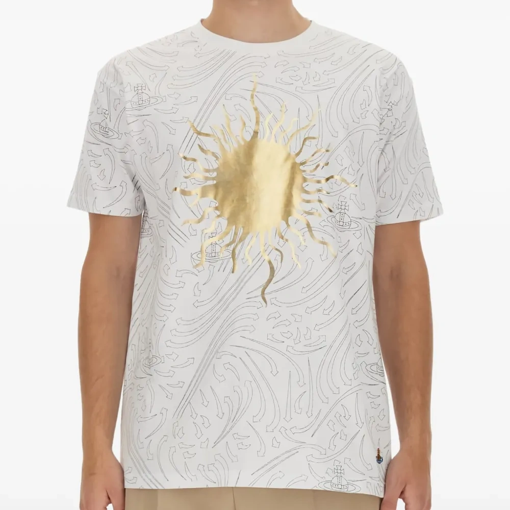 Футболка с принтом