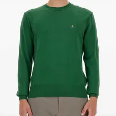 Свитер с круглым вырезом и декором Orb