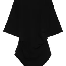 футболка с драпировкой