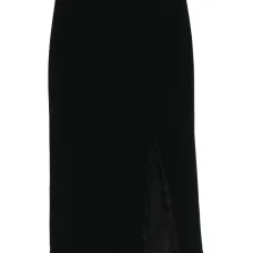 Юбка-карандаш с кружевной вставкой Юбка-карандаш с кружевной вставкой