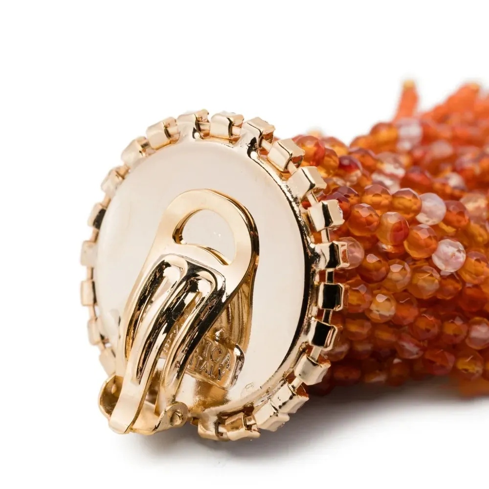 Серьги с бисером Серьги с бисером