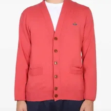 Кардиган с накладными карманами