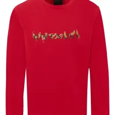 Футболка с длинными рукавами и логотипом