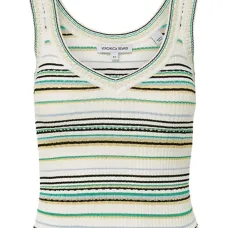 Полосатый топ в рубчик