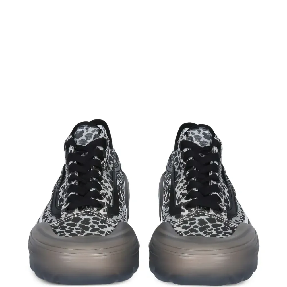 Кроссовки на платформе с леопардовым принтом Кроссовки на платформе с леопардовым принтом