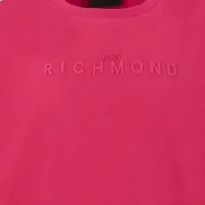 футболка с тисненым логотипом