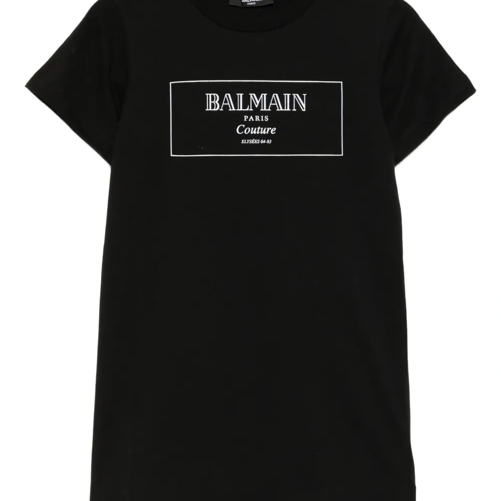 Платье с логотипом