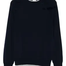 шерстяной свитер с рукавами реглан