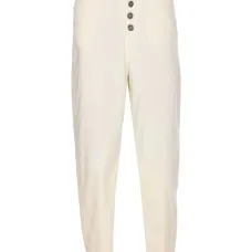 джинсы с декорированными пуговицами