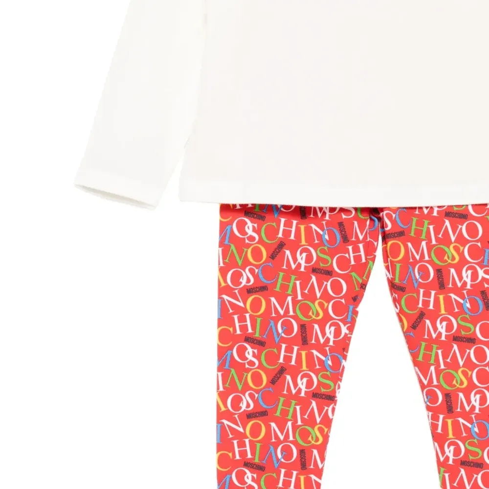 Комплект из топа и брюк с логотипом Комплект из топа и брюк с логотипом