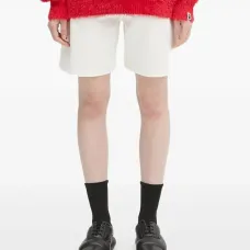 Джинсовые шорты с завышенной талией Джинсовые шорты с завышенной талией