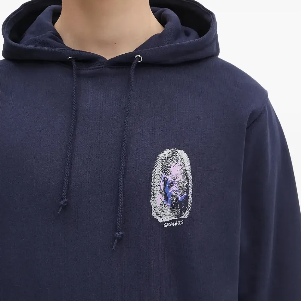 худи с графичным принтом