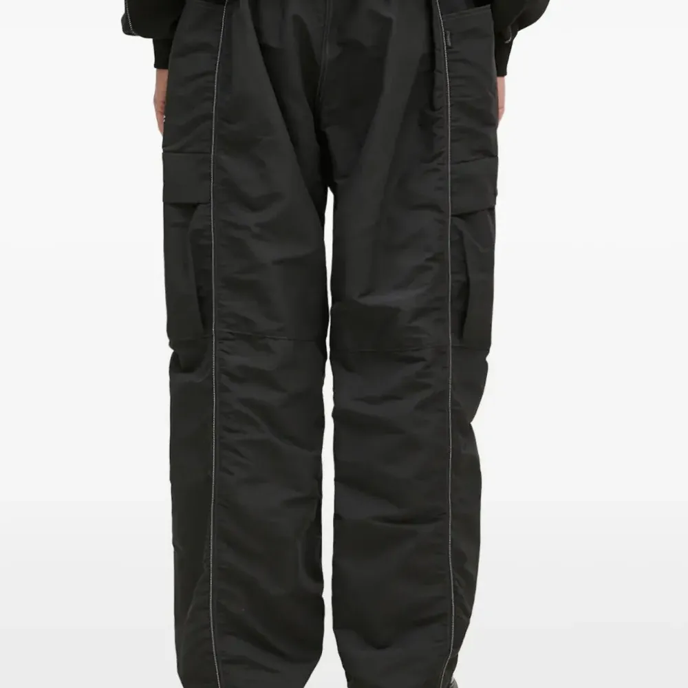 брюки карго с молниями