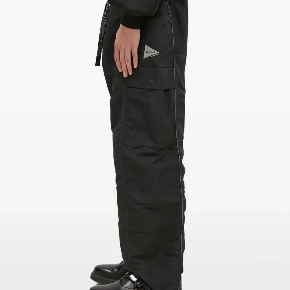 брюки карго с молниями