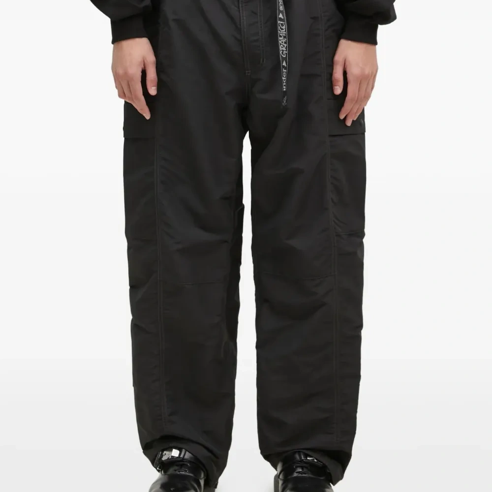 брюки карго с молниями