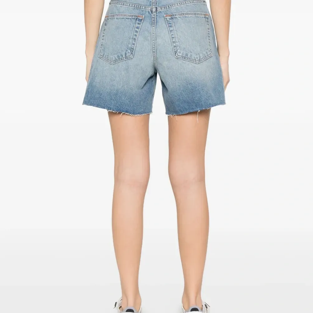 Джинсовые шорты Sienna с бахромой