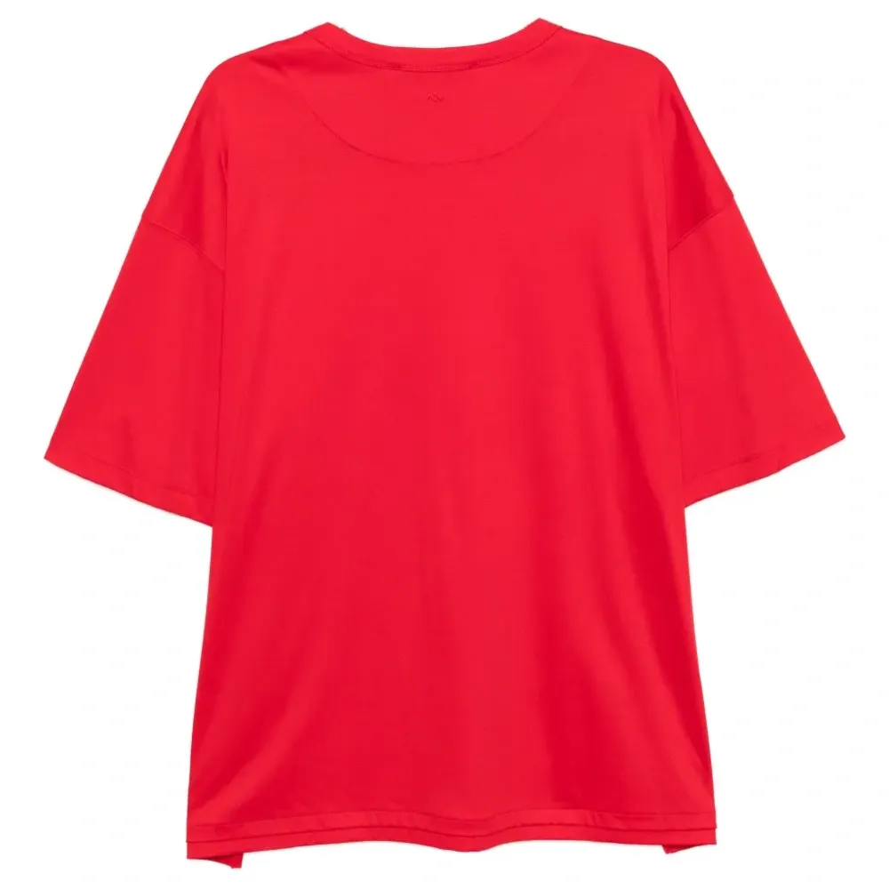 футболка с круглым вырезом