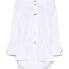 рубашка с декорированными манжетами