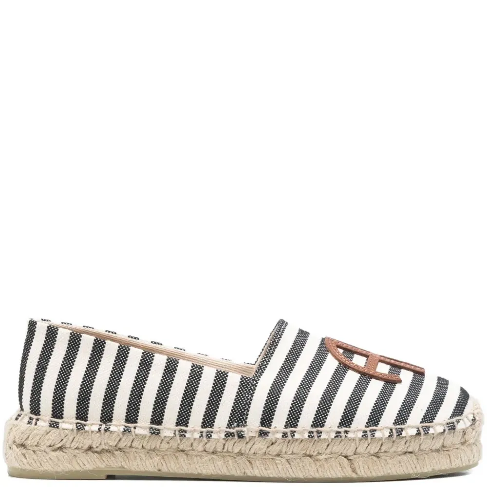 Эспадрильи Paloma в полоску с логотипом