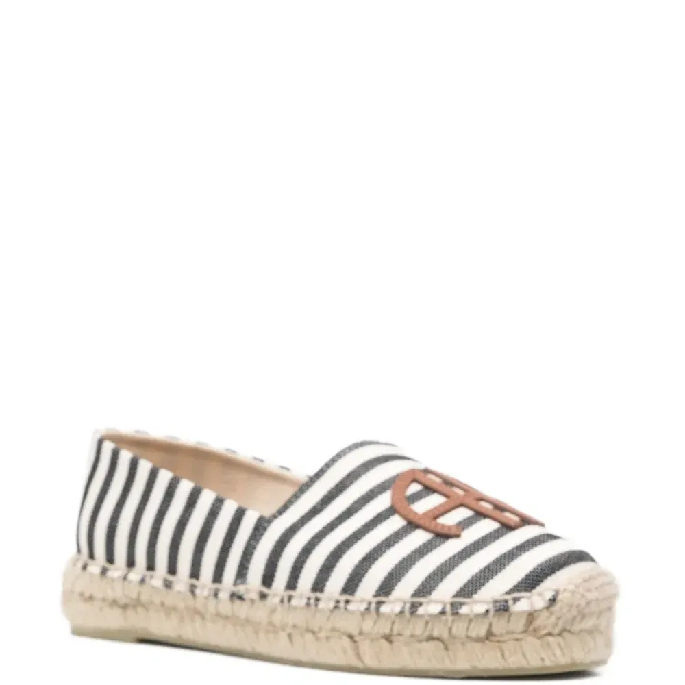 Эспадрильи Paloma в полоску с логотипом