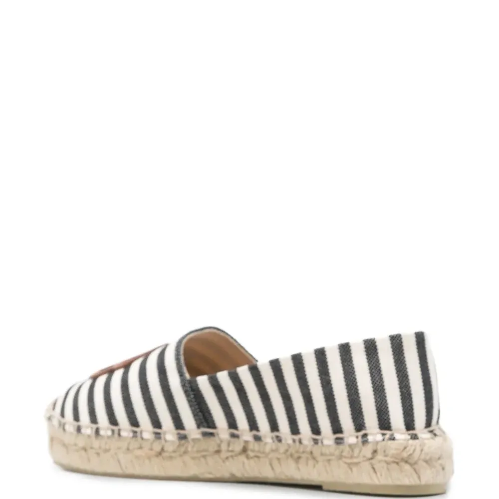 Эспадрильи Paloma в полоску с логотипом