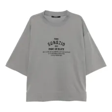 футболка с круглым вырезом