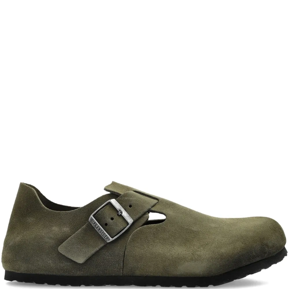 мюли London с пряжкой