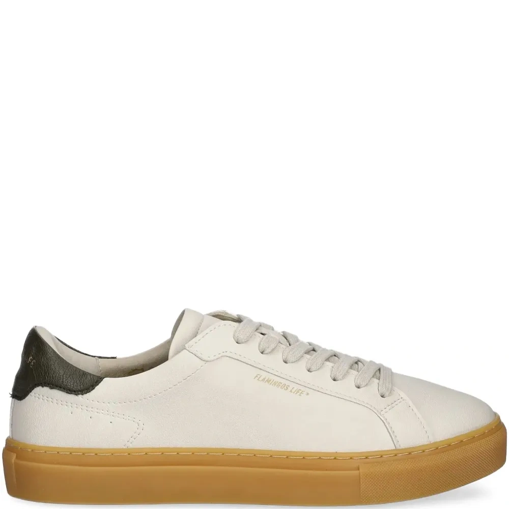 кожаные кроссовки