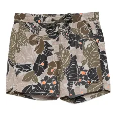 Плавки-шорты с цветочным принтом