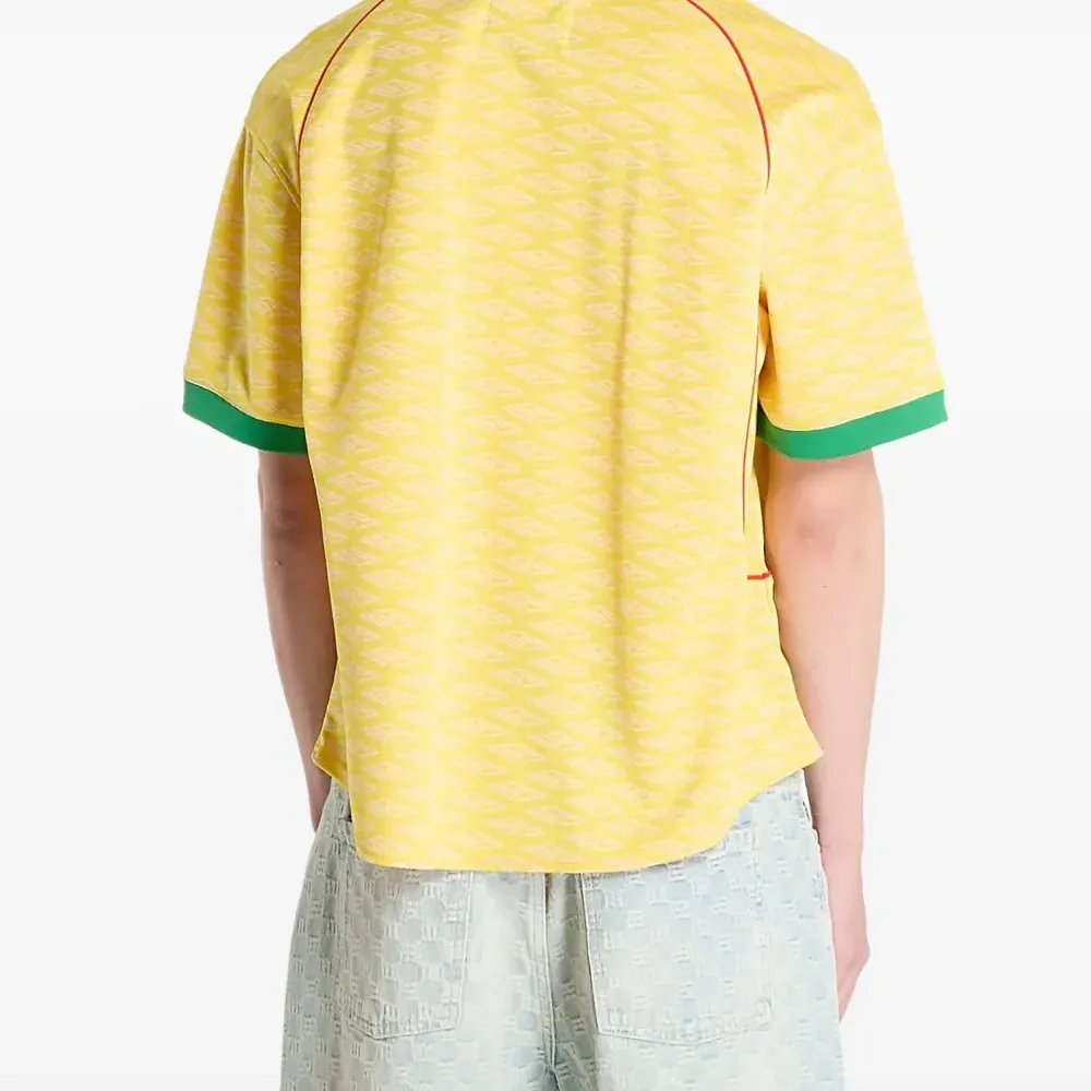 Топ из джерси с короткими рукавами