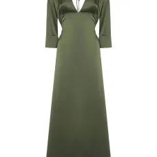 расклешенное платье с завязками расклешенное платье с завязками