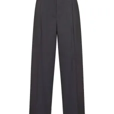 широкие брюки со складками