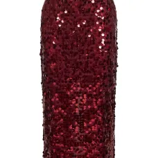 юбка миди с вышивкой пайетками