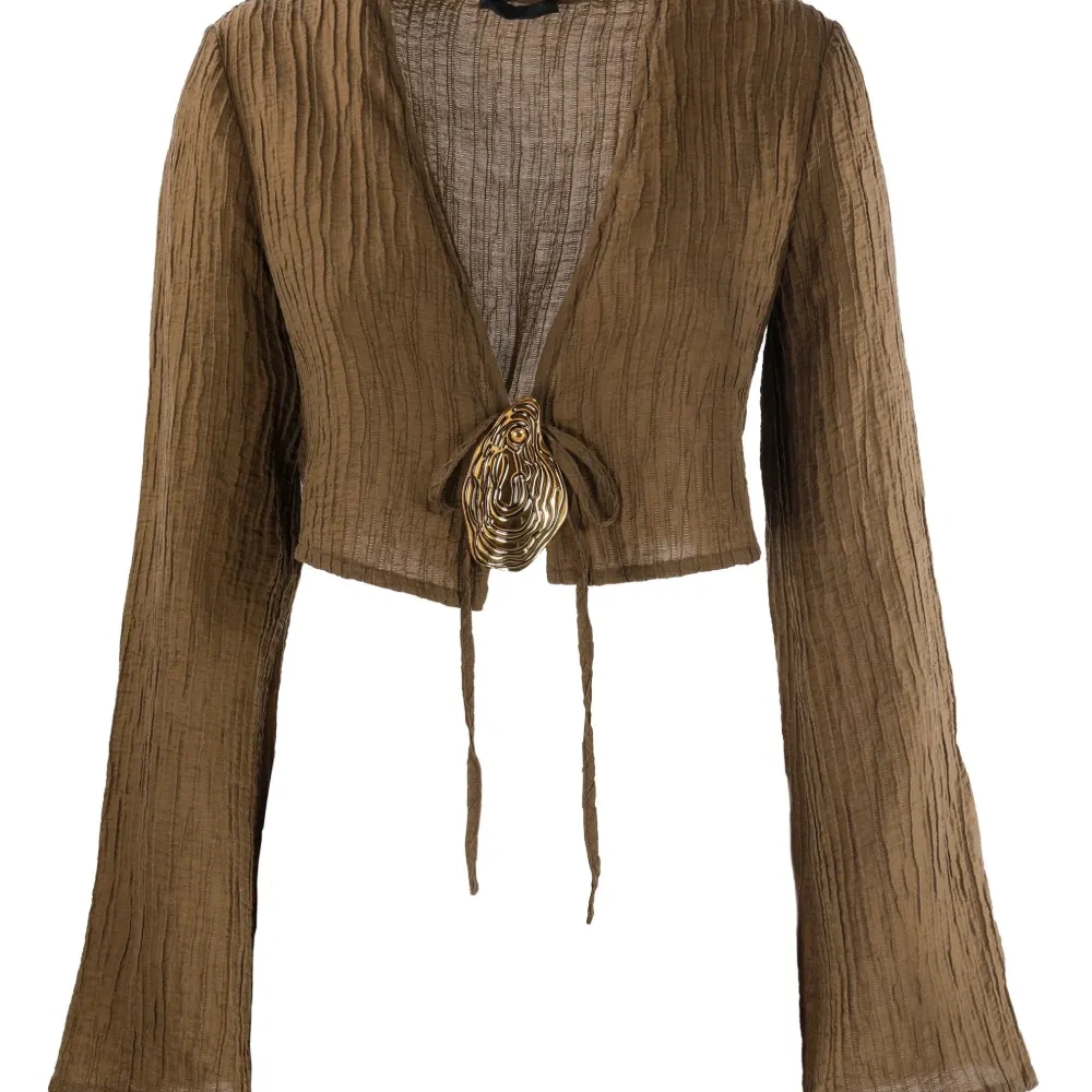 декорированная блузка Hadar с рукавами колокол