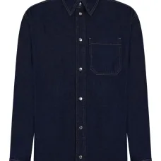 Рубашка с карманом на пуговице