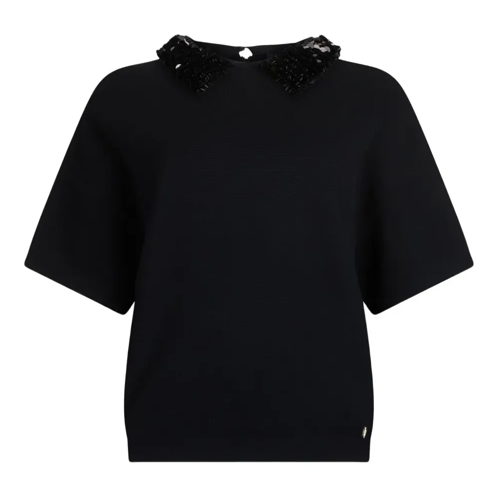 футболка с пайетками