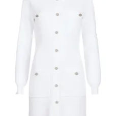 Платье с объемными плечами Платье с объемными плечами