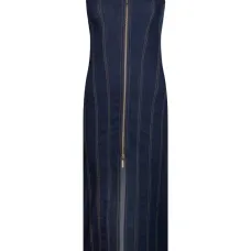 Платье миди на молнии