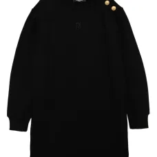 платье с вышитым логотипом