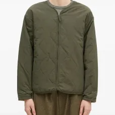 стеганая куртка на молнии