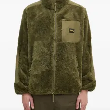 флисовая куртка с высоким воротником